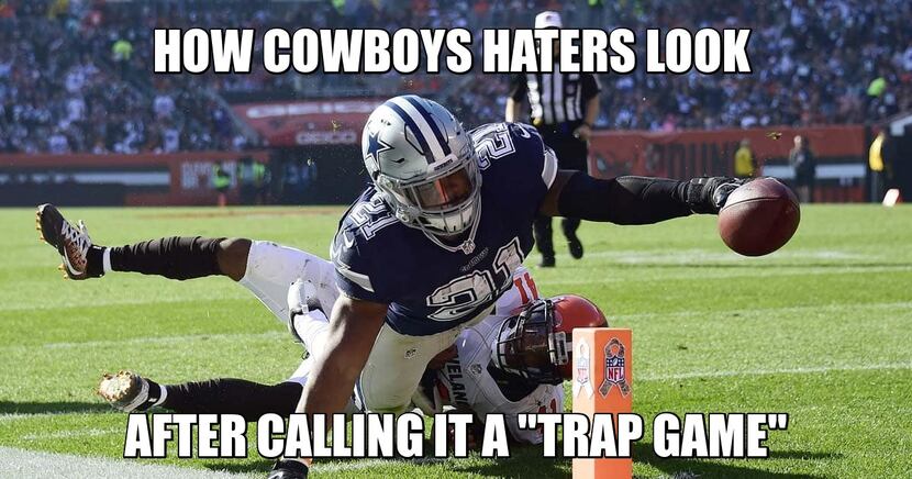 The top fan-made memes from the Cowboys' win over the Browns: Romo has been  Bledsoe'd