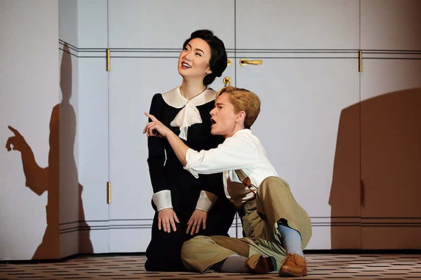 Ying Fang as Susanna, the faithful servant, and mezzo Megan Marino, the infatuated pageboy,...