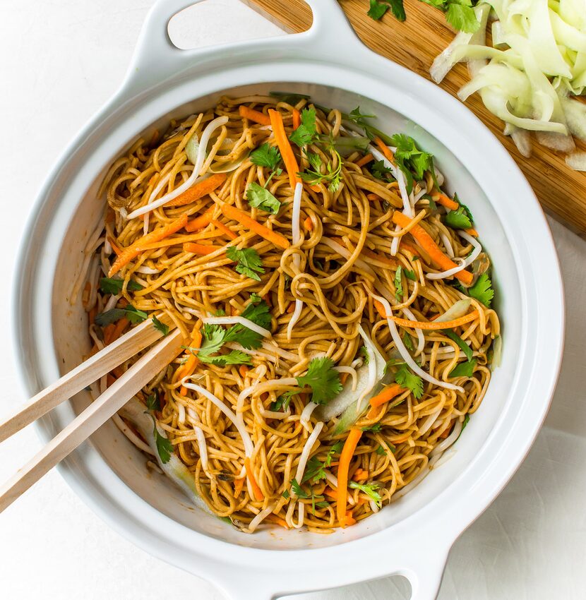 Cold Sesame Soba Salad