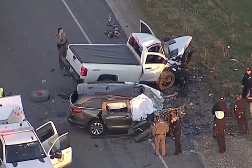 Al menos seis personas han fallecido como resultado del choque en la U.S. Highway 67 en...