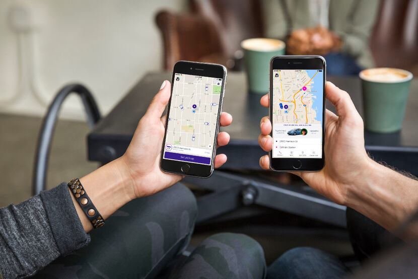 Lyft will show you the total fare before you order a ride.