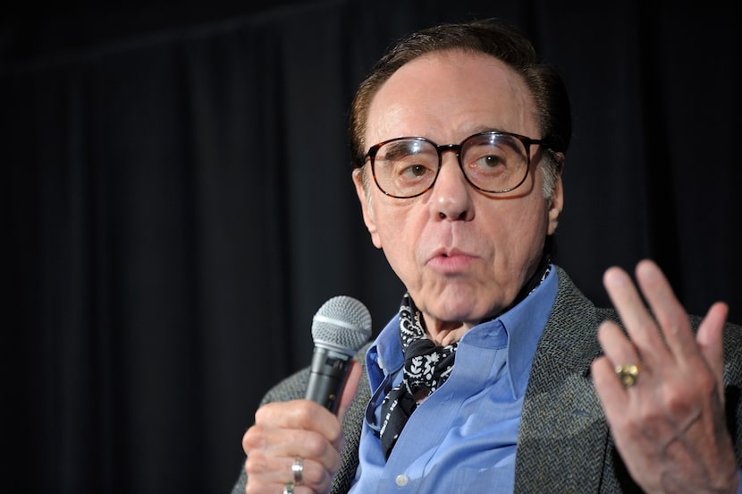 Director Peter Bogdanovich speaks during the 27th Tokyo International Film Festival at...