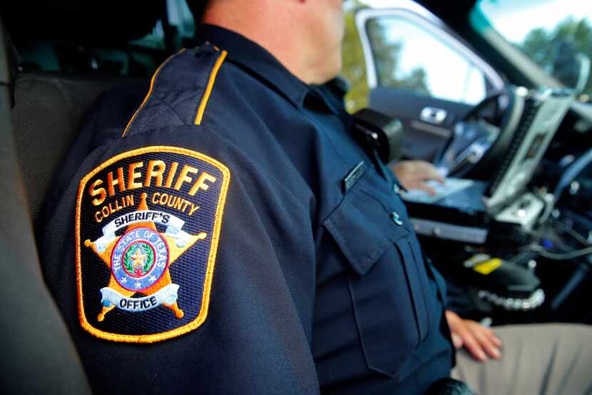 Collin County Sheriff's Dept. deputies patrol Collin County, Texas, Tuesday, July 11, 2017. ...