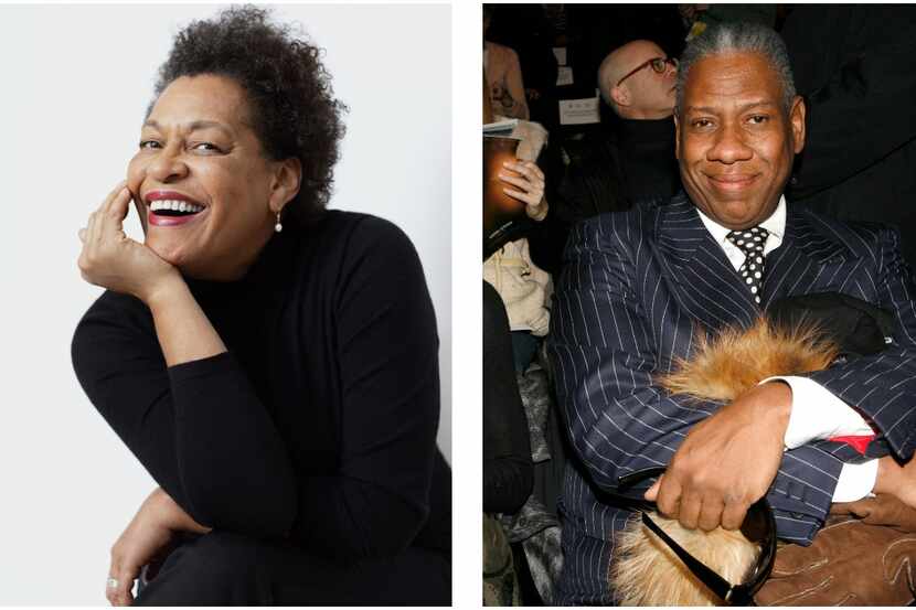 Artist Carrie Mae Weems and former American 'Vogue' editor-at-large André Leon Talley