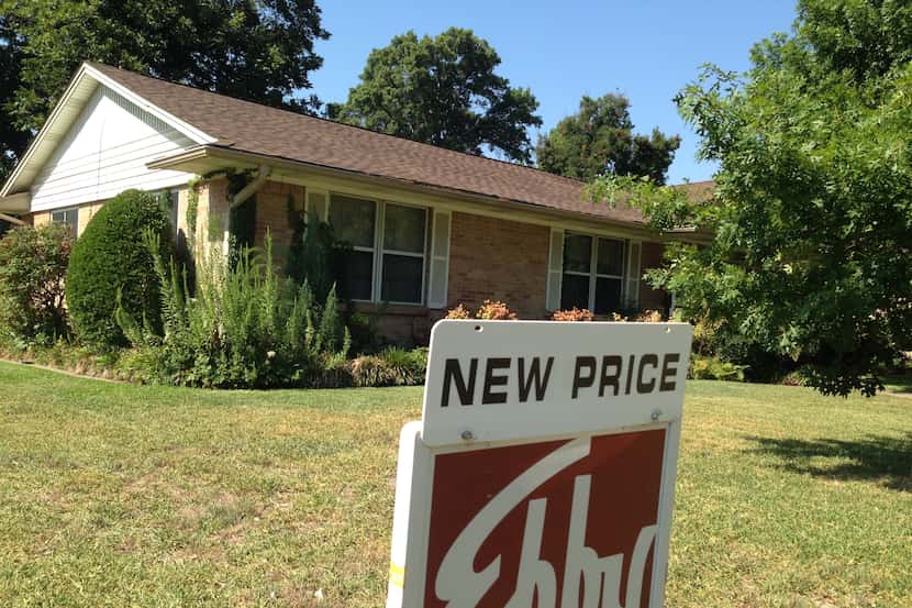 Dallas-area home prices were 2.7% higher in June than a year earlier.