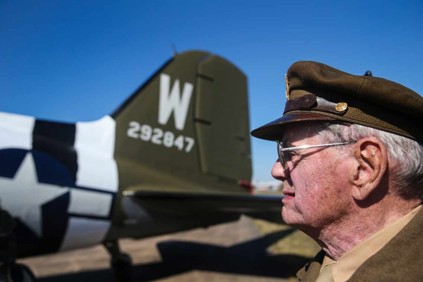 Retired Lt. Col. David Hamilton, 96, took a flight Friday  on That's All, Brother. The ride...