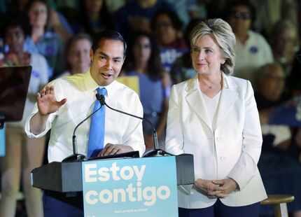 Julian Castro campaigned heavily for Hillary Clinton and was in contention to become her...