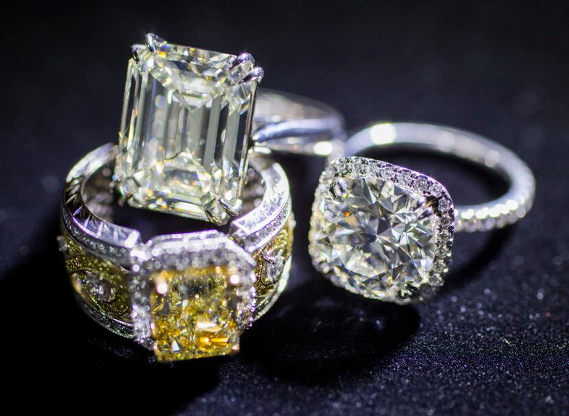  Diamond values are assigned on a grading system based on color, clarity, cut and carat...