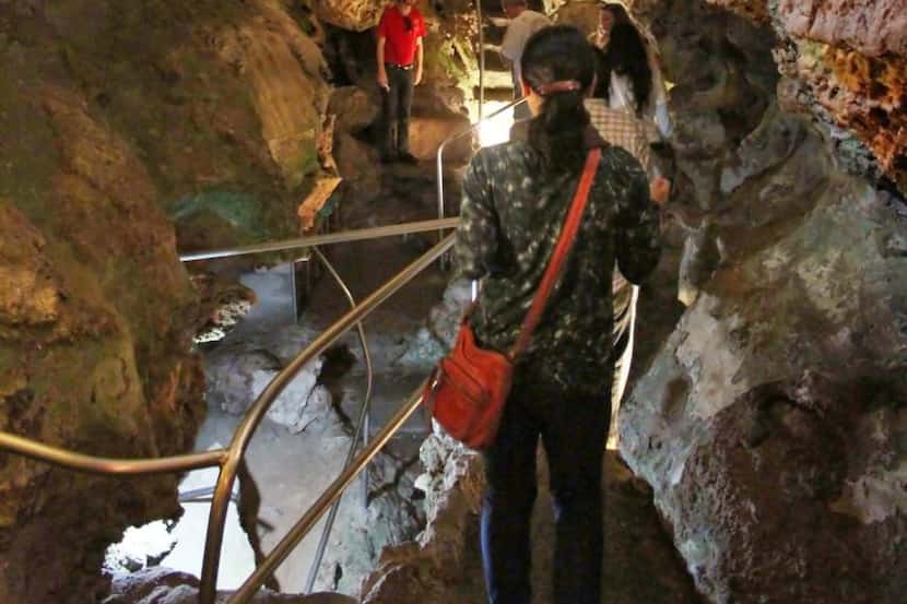 
Exploring underground is just one activity you’ll find at Wonder World Cave and Park in San...