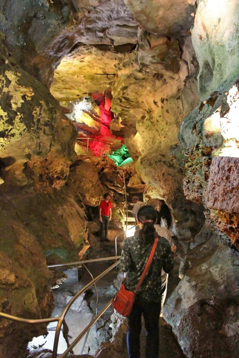 
Exploring underground is just one activity you’ll find at Wonder World Cave and Park in San...