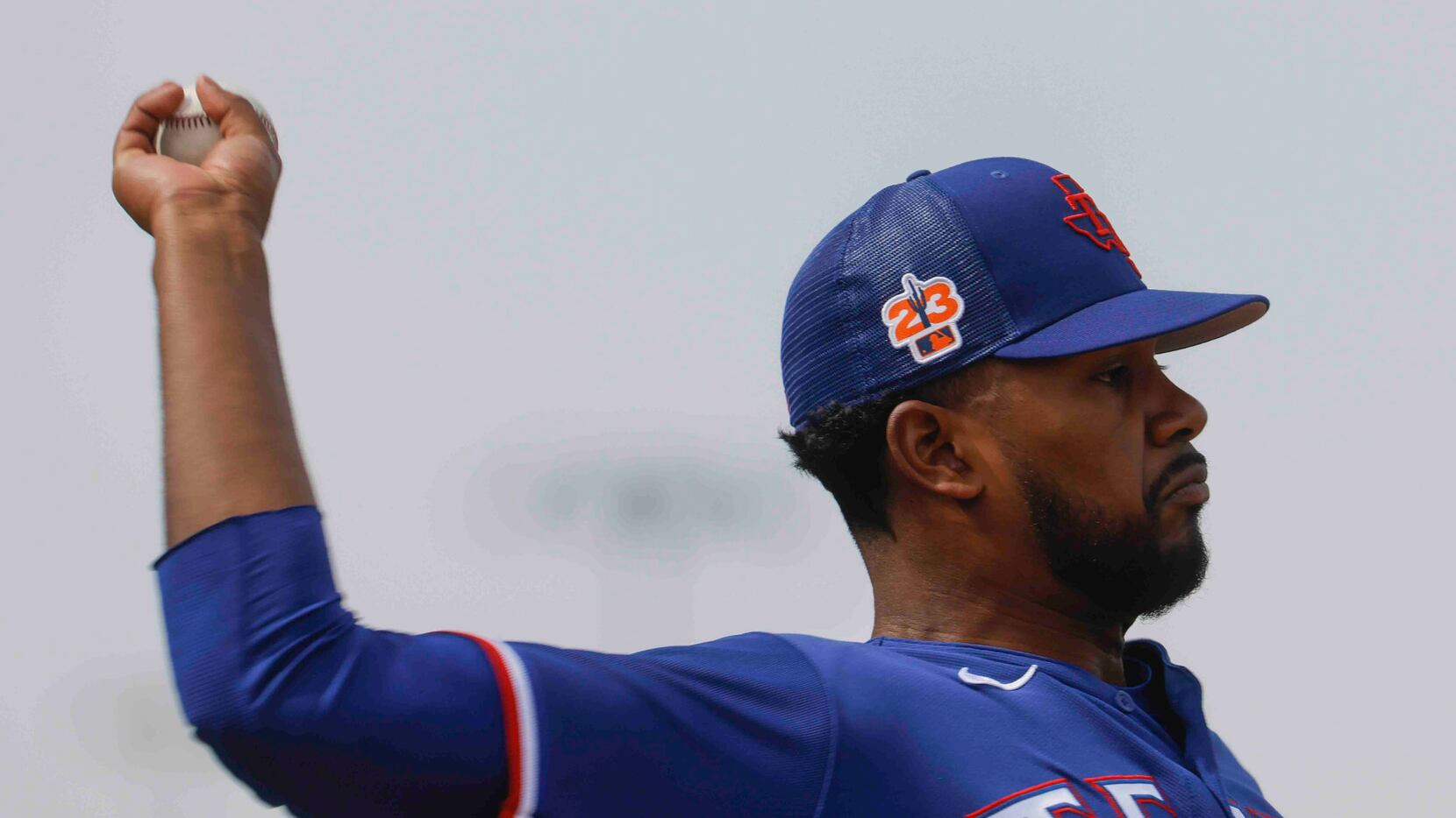 Rangers' Kumar Rocker shakes slow first inning, strikes out 8 in
