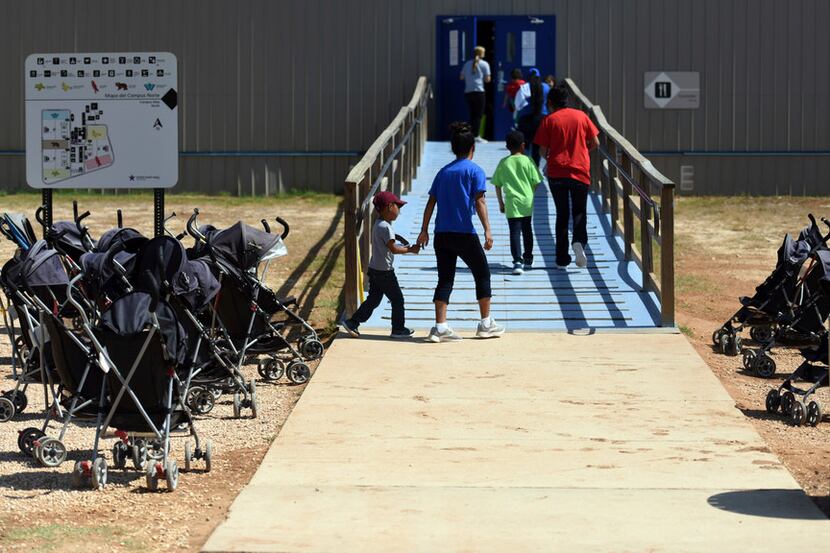 In this Aug. 9, 2018, file photo, provided by U.S. Immigration and Customs Enforcement,...