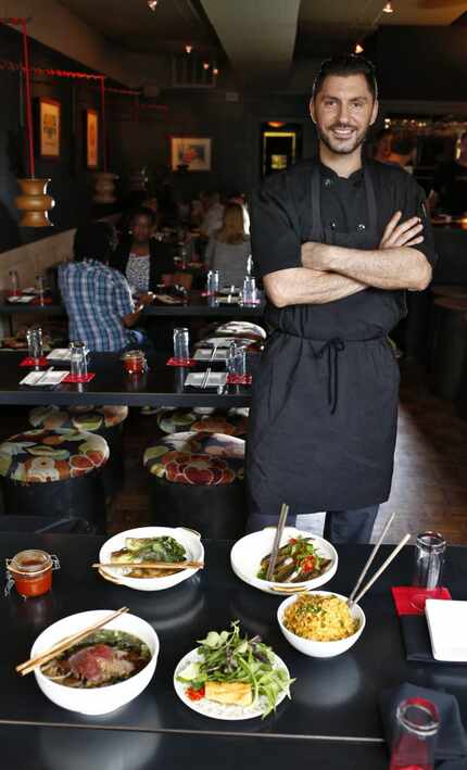Peja Krstic  at Mot Hai Ba in 2015. The chef, who helped the restaurant earn four stars in a...