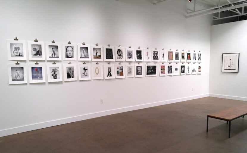 The installation of Geof Kern, Life, Death, Beauty and Garbage, Selected Works 1987-1997 at...