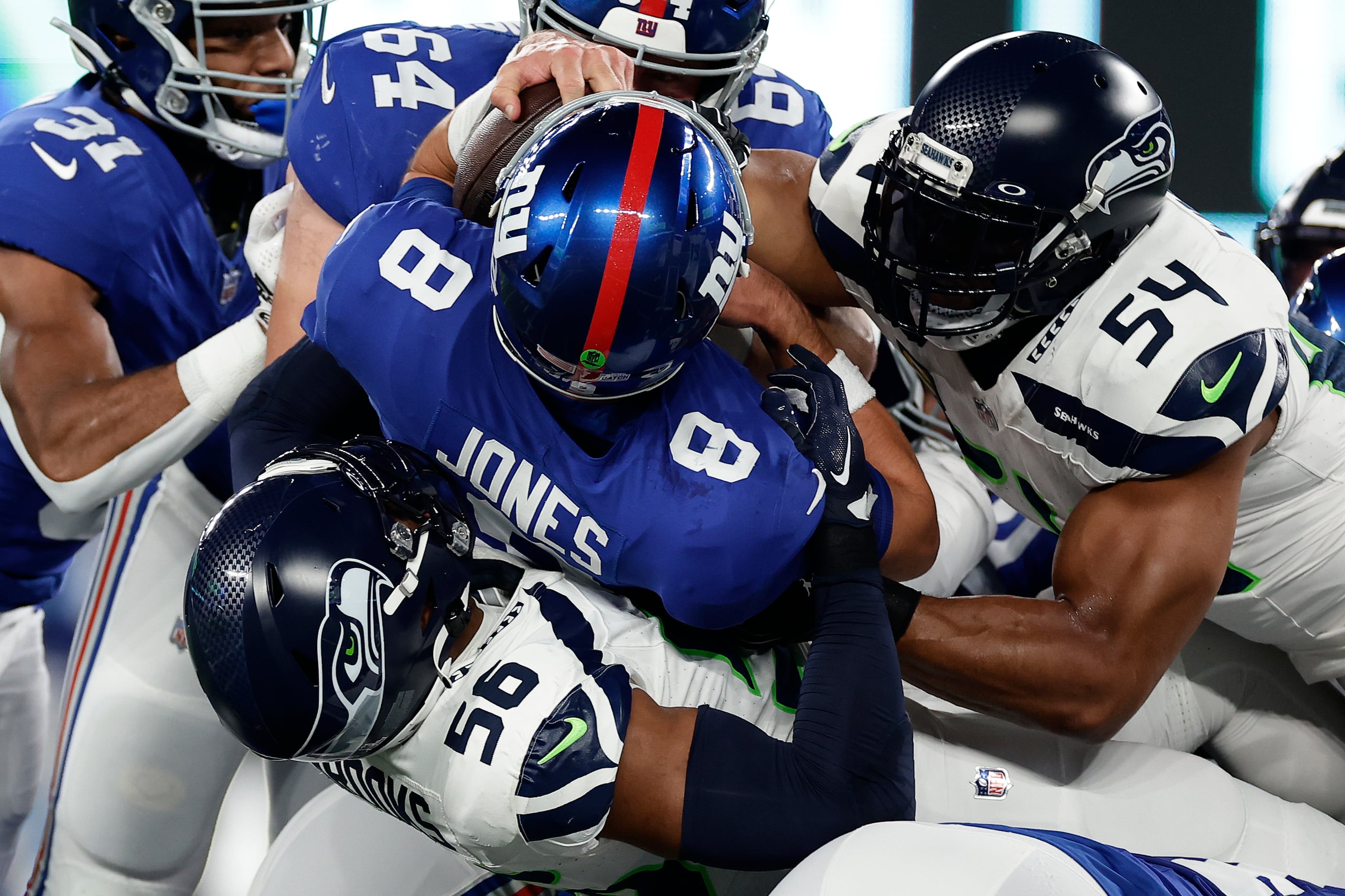 Seahawks Giants Football, Sports