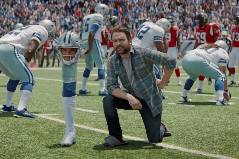 Screen capture from Dak's first DirecTV ad