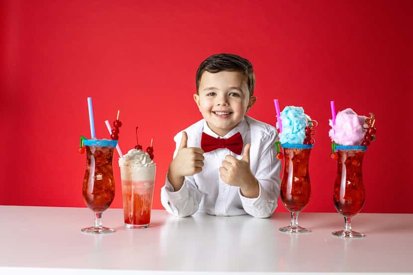 Leo Kelly, the 7-year-old boy known as the Shirley Temple King, created three Shirley...