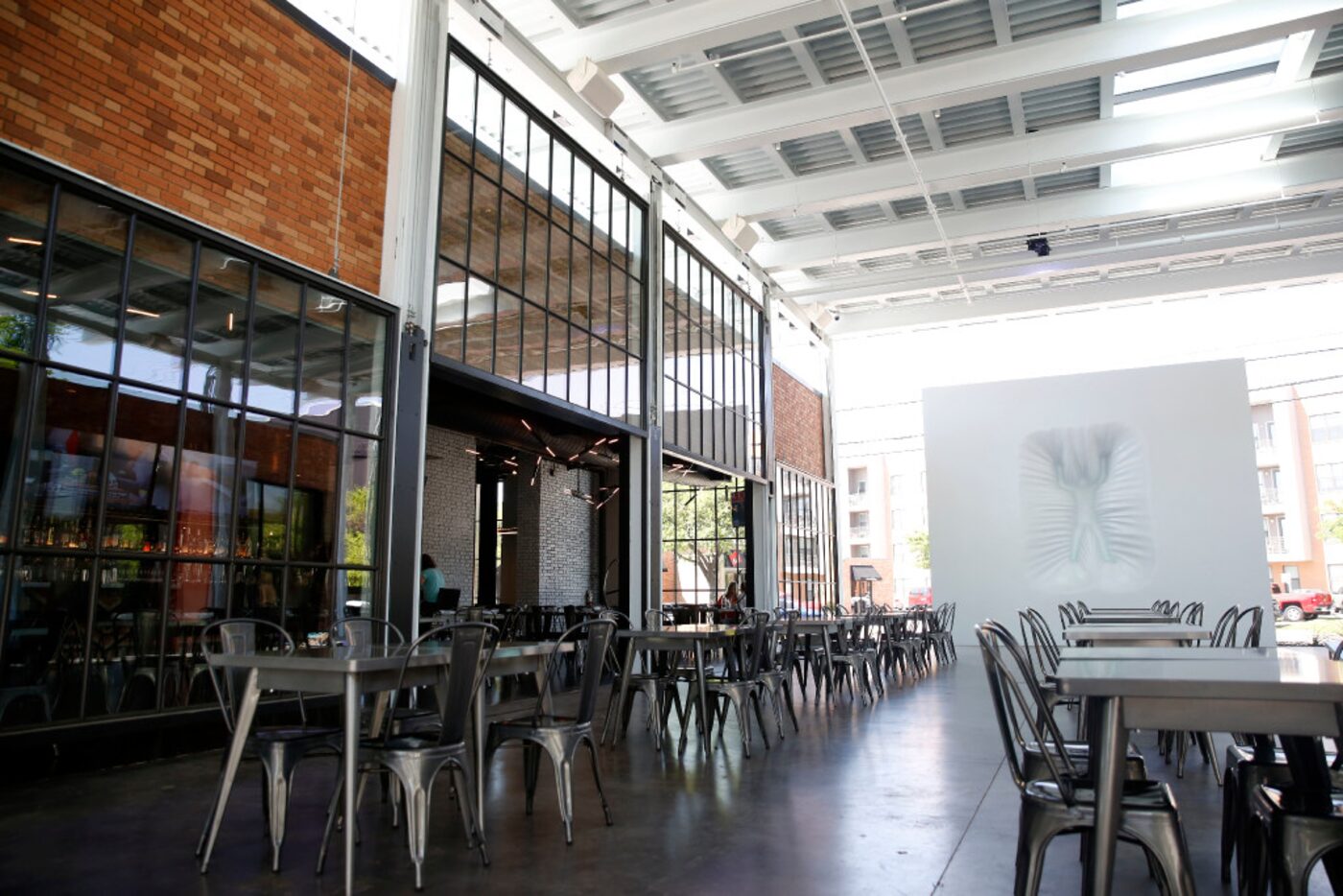 Patio area of Wheelhouse in Dallas on Monday, March 27, 2017. (Rose Baca/The Dallas Morning...