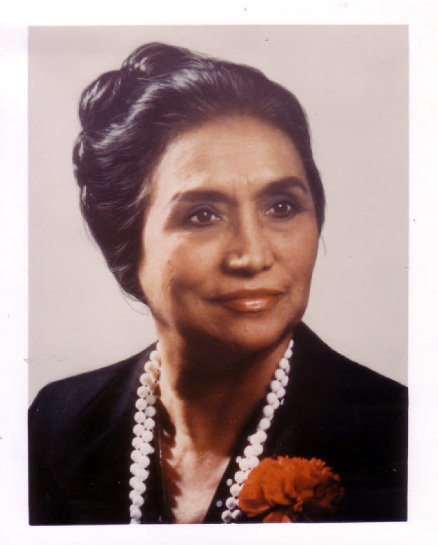 Undated photo Adelfa Callejo, attorney, and political activist.