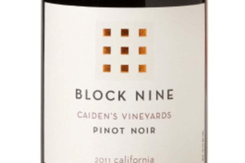 Block Nine Caiden's Vineyards Pinot Noir 2011.
