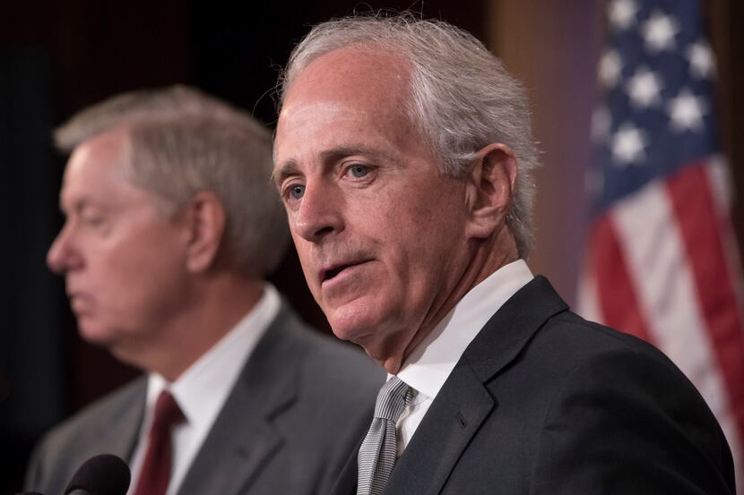 Sen. Bob Corker, R-Tenn., called the White House an 'adult day care center' and warned that...