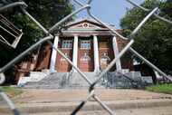 Oak Cliff United Methodist Church, which has a historic designation, is seen, Wednesday,...