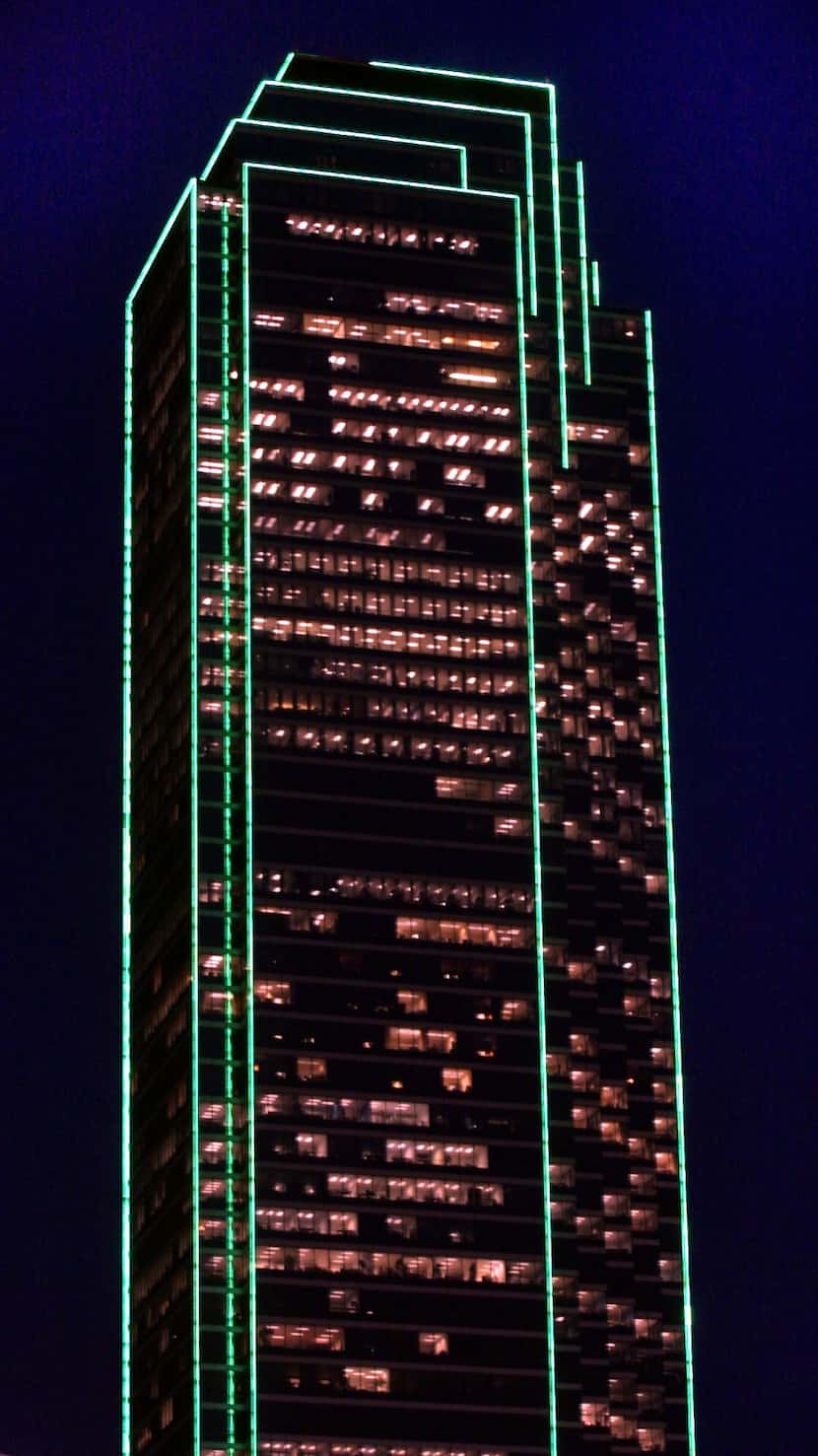For most of its more than 30 years, the 72-story Bank of America Plaza tower has been...