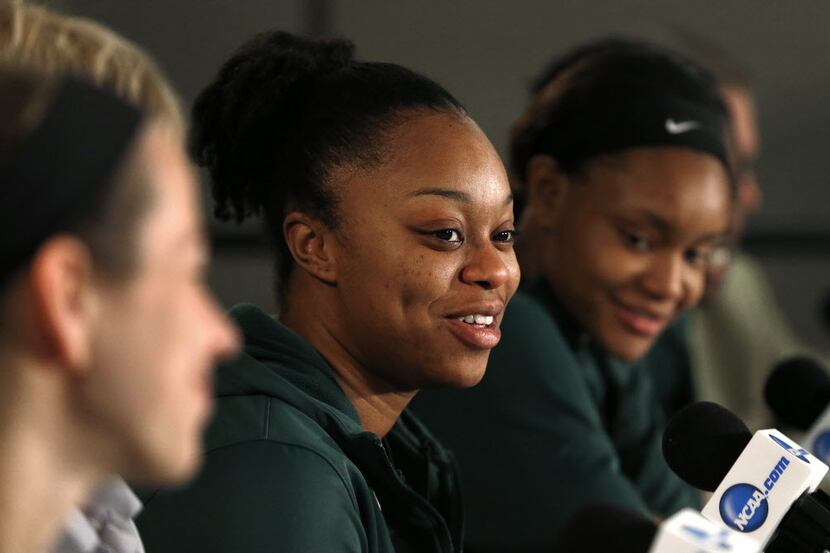 Baylor guard Odyssey Sims talks about their NCAA women's college basketball tournament...
