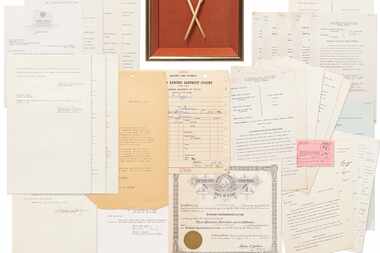 A historic archive from the landmark Supreme Court decision Roe v. Wade is being auctioned...