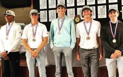 The Richardson Pearce golf team.