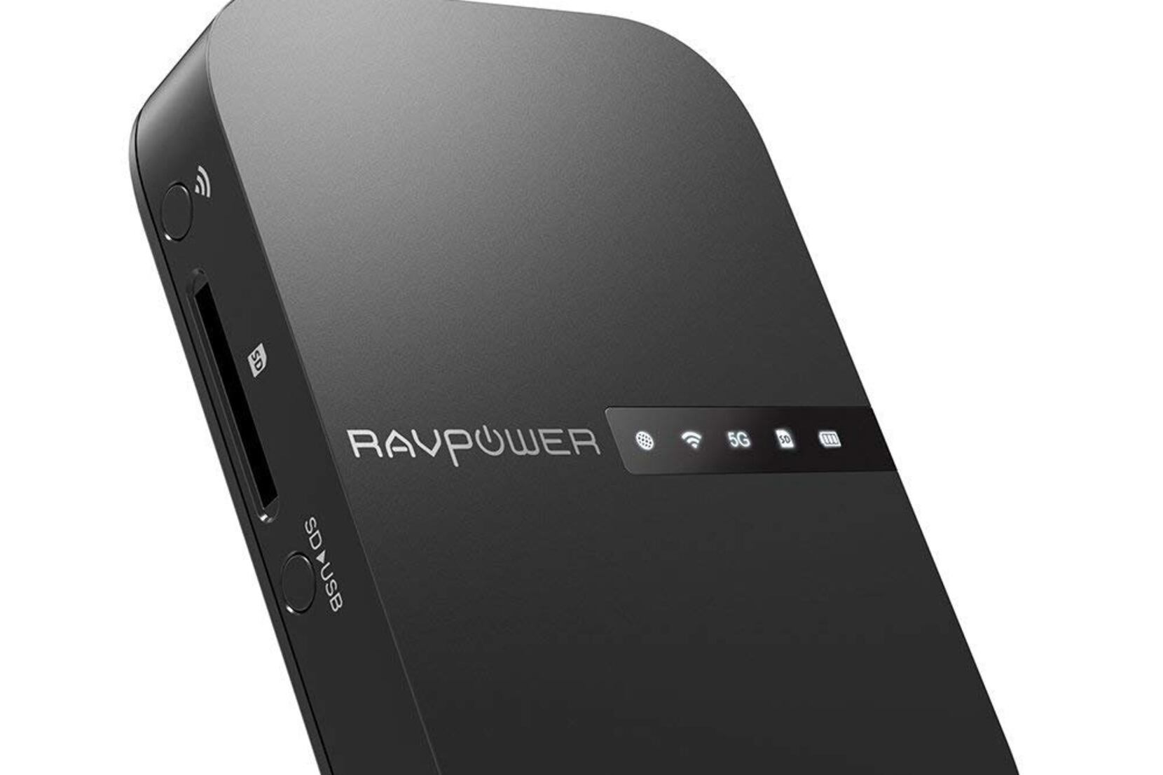 RAVPower Filehub Works as Travel Router and Much More