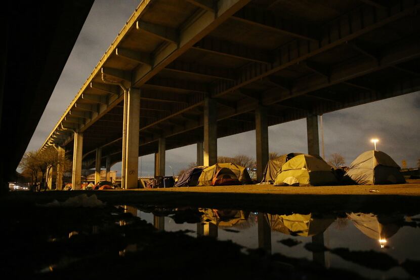 Dallas-based AT&T is pouring money and manpower into addressing the homelessness problem in...