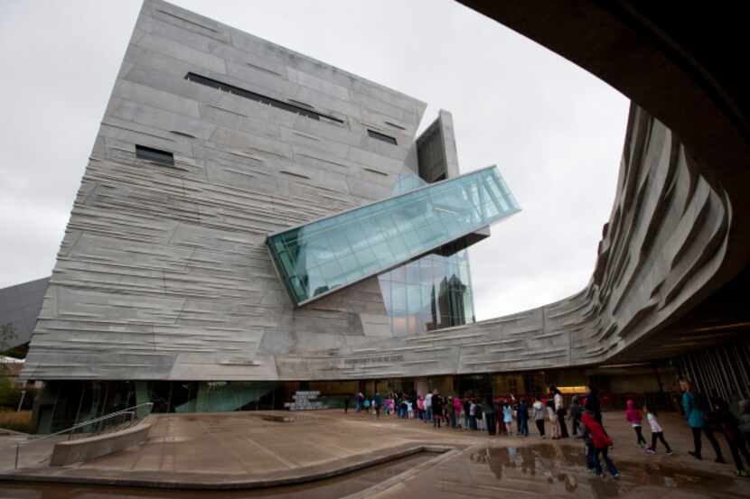 Grey Sargent, 6, Dallas, enjoyed his visit to the Perot Museum of Nature and Science, which...