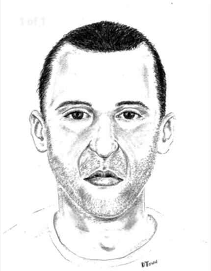 Police release a sketch of the suspect this week.