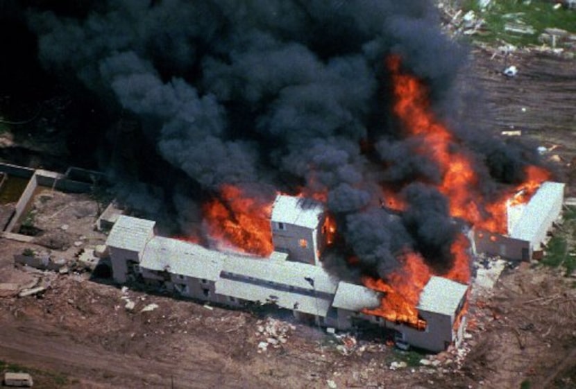 This aerial photo was used during a House Judiciary Committee hearing on Capitol Hill on the...