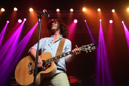 Here's Old 97's Rhett Miller at Homegrown Fest in 2015.