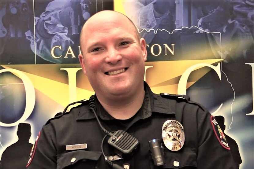 Carrollton police Sgt. Allen Hollis, 38, died Tuesday, Aug. 17, 2021, after contracting...