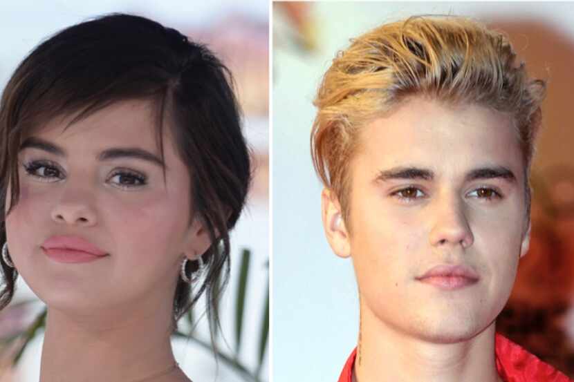 La texana Selena Gómez, el cantante Justin Beiber y la modelo Hailey Balwin.  Beiber anunció...