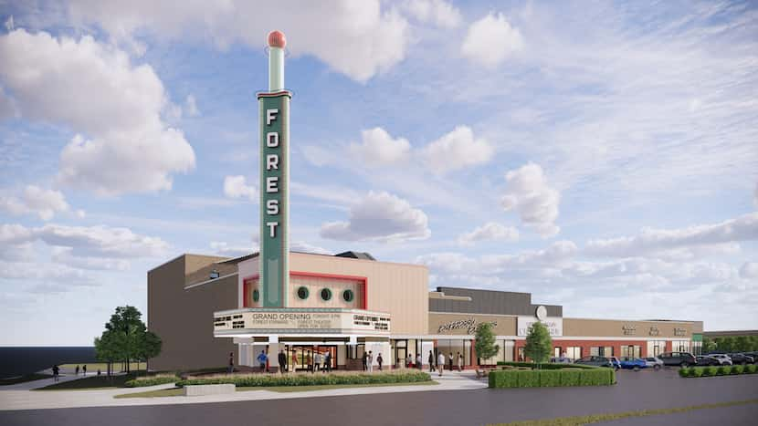 This rendering puts the potential of a newly renovated Forest Theater on display. Thanks to...