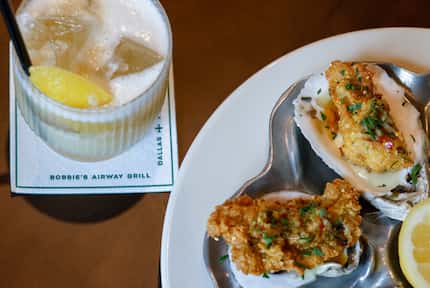 Start lunch or dinner with Crispy Oysters from Bobbie's Airway Grill in Dallas. They're...