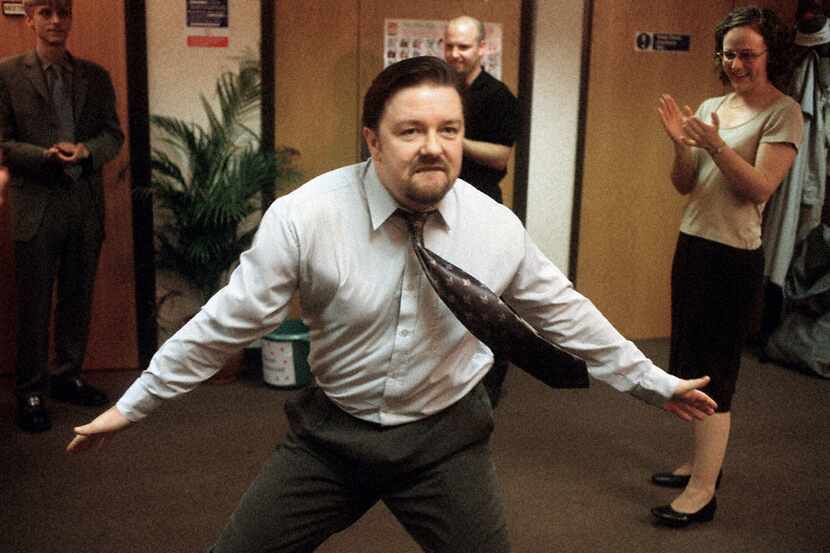 Ricky Gervais, co-creator of Britain's "The Office," a BBC comedy series in which he stars...