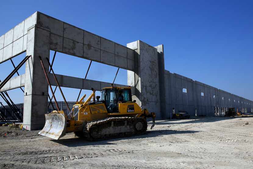 About 20 million square feet of warehouse space is being built in North Texas.