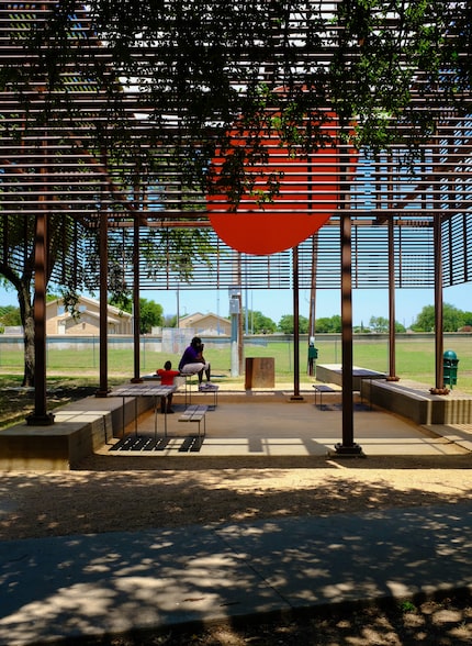 The Cotillion Park Pavilion, designed by Mell Lawrence Architects of Austin.