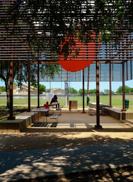 The Cotillion Park Pavilion, designed by Mell Lawrence Architects of Austin.