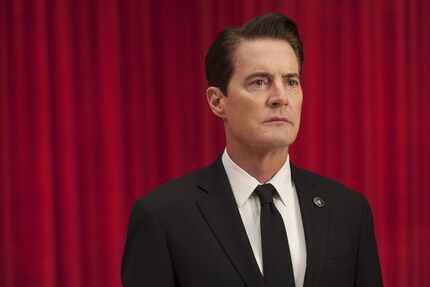 Kyle MacLachlan returns as Agent Cooper in Showtime's revival of "Twin Peaks."