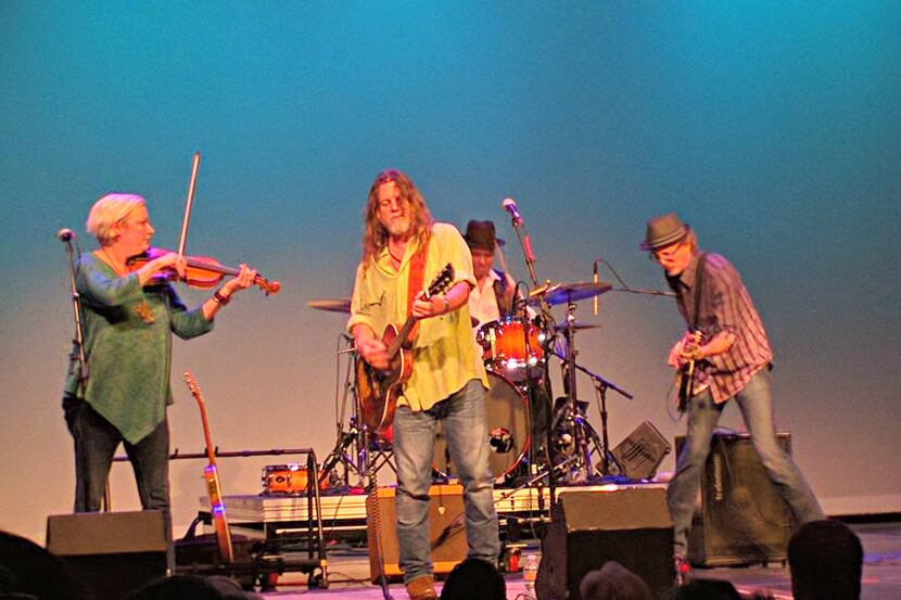 Walt Wilkins and the Mystiqueros perform at Plano's Courtyard Theater on June 2, 2016. 