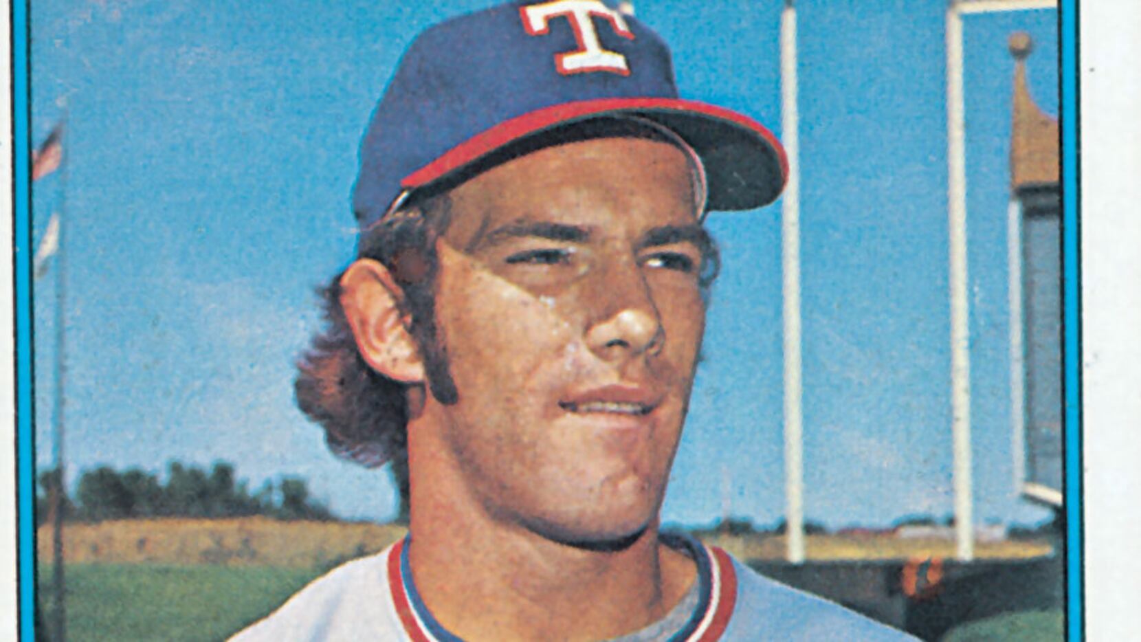 Texas Rangers oufielder Tom Grieve  Texas rangers baseball, Texas rangers,  Texas sports