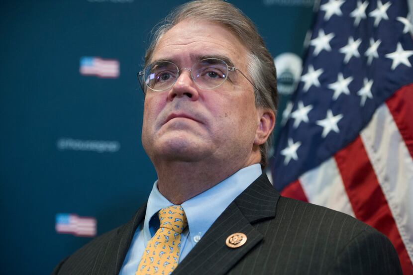 U.S. Rep. John Culberson holds a narrow lead over Democratic challenger Lizzie Fletcher, a...