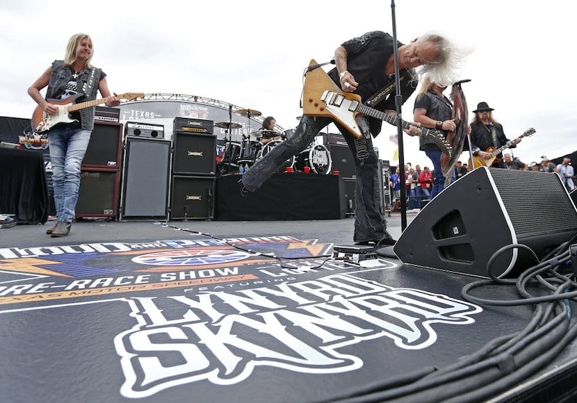 Members of Lynyrd Skynyrd performed at Texas Motor Speedway in Fort Worth in 2016. The...