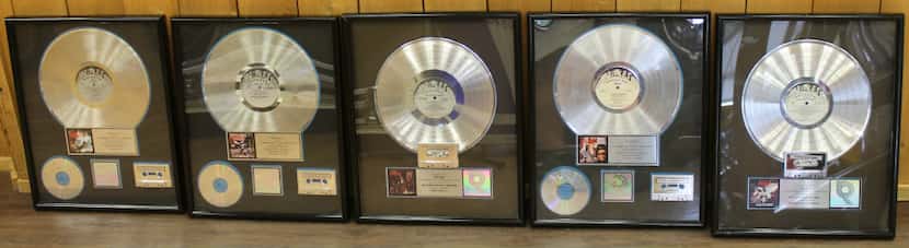  A Hip-Hop Hall of Fame's worth of platinum belonging to Tracy Curry